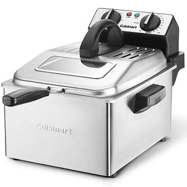 Cuisinart CDF200 4 Qt. Stainless Steel Deep Fryer, Factory Refurbished