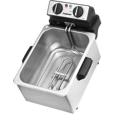 Cuisinart CDF200 4 Qt. Stainless Steel Deep Fryer, Factory Refurbished