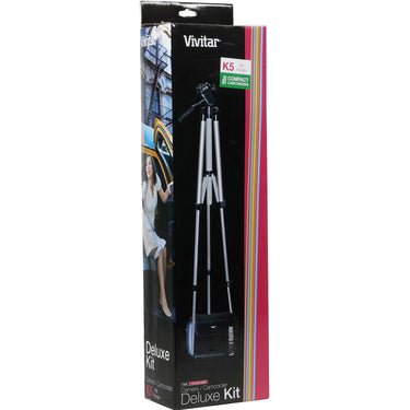 Vivitar SK500 Deluxe Camcorder Starter Kit  + Deluxe Camcorder Case