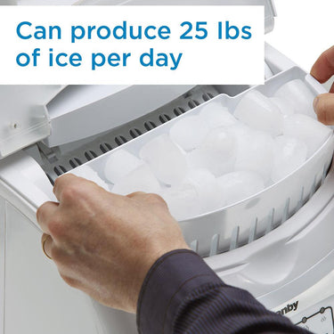 Danby Countertop Ice Maker w/ Controls, LED Display and Self Cleaning Open Box