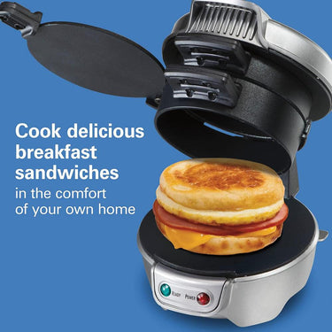 Hamilton Beach Breakfast Sandwich Maker - Gray (25475) - Open Box