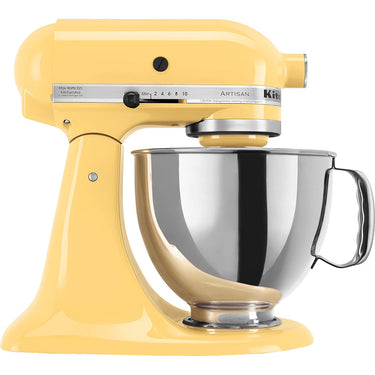 KitchenAid Artisan Series 5-Quart Tilt-Head Stand Mixer in Majestic Yellow - Open Box