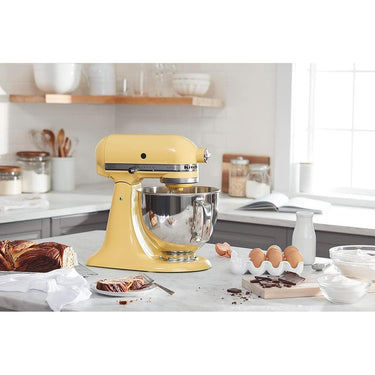 KitchenAid Artisan Series 5-Quart Tilt-Head Stand Mixer in Majestic Yellow - Open Box