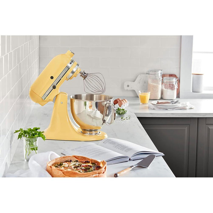 KitchenAid Artisan Series 5-Quart Tilt-Head Stand Mixer in Majestic Yellow - KSM150PSMY