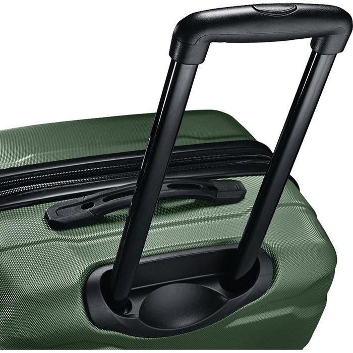 Samsonite Omni Hardside Luggage 20" Spinner, Army Green (68308-2209) - Open Box