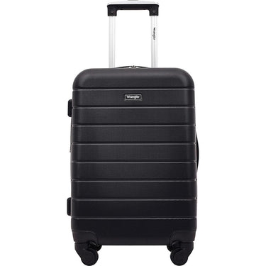 Wrangler 3 Piece Hardside Smart Luggage Set w/Cup Holder and USB Port Open Box