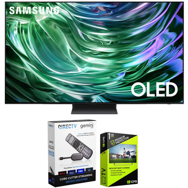 Samsung QN48S90DA 48" OLED 4K Smart TV (2024) Bundle with Redeemable DIRECTV Gemini Air