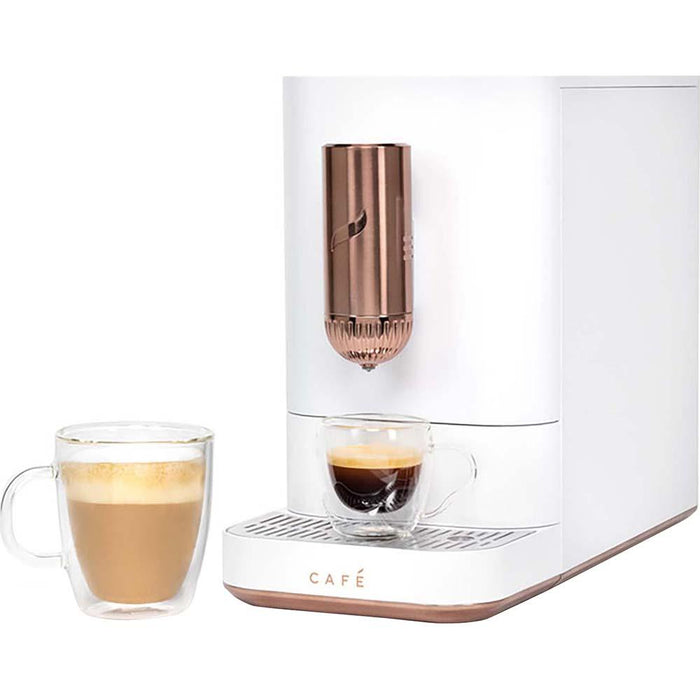 Cafe AFFETTO Automatic Espresso Machine - White - Open Box
