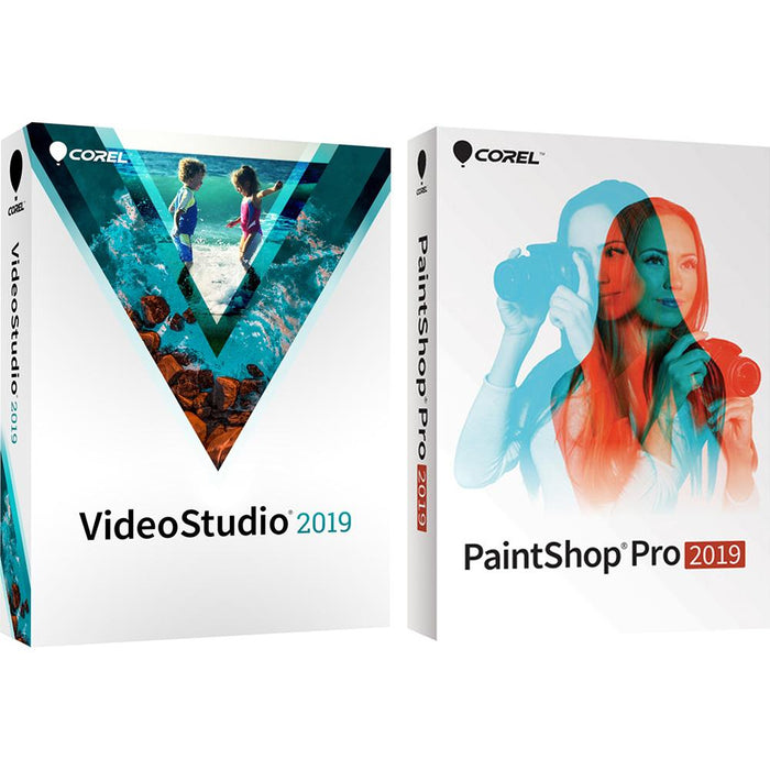 Corel Photo Video Suite PaintShop Pro with VideoStudio 2019 - Open Box