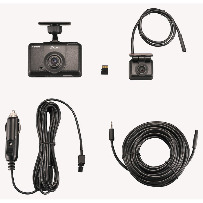 Razo d'Action D 2 Channel Dash Cam: Advanced Safety with WDR & HDR Recording