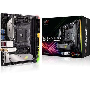 ASUS - MOTHERBOARDS ROG STRIX B350-I GAMING AM4 MAX-32GB DDR4 MINI-ITX PCIE3.0