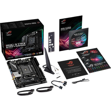 ASUS - MOTHERBOARDS ROG STRIX B450-I GAMING AM4 MAX-32GB MINI ITX PCIE USB