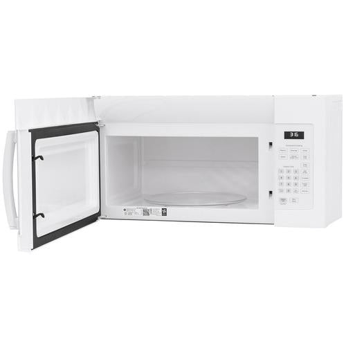 GE DENTED GE 1.6 Cu. Ft. Over-the-Range Microwave Oven, White