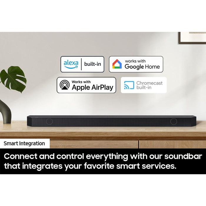 Samsung Q-series 9.1.2 ch. Soundbar (2024) w/ 4 Year Warranty + $100 Gift Card Bundle