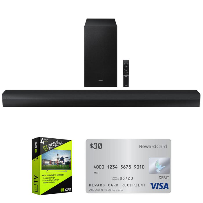 Samsung HW-B750D 5.1ch Soundbar (2024) w/ 4 Year Warranty + Gift Card Bundle