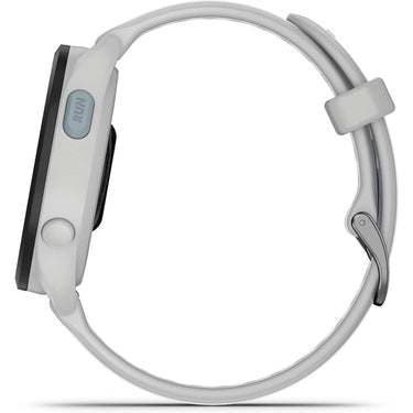 Garmin Forerunner 165 Music Smart Sport Watch, Mist Gray + Whitestone