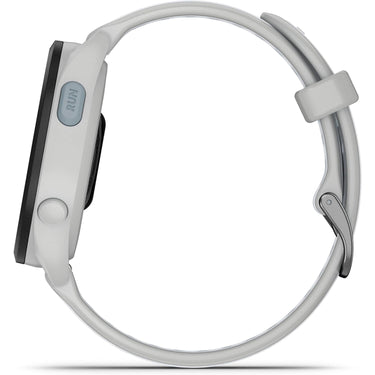 Garmin Forerunner 165 Music Smart Sport Watch, Mist Gray + Whitestone