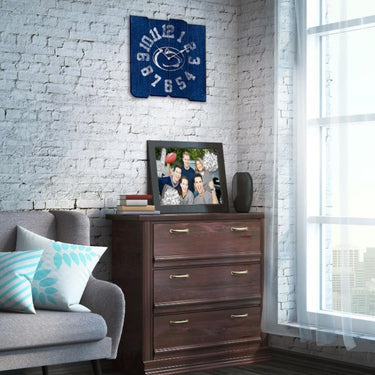 Imperial International Penn State Vntg Sqaure Clock