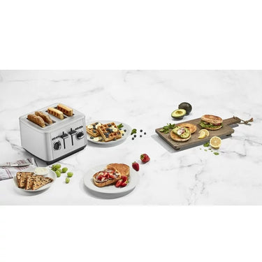 Cuisinart CPT-14WM Stainless Steel 4-Slice Toaster, Factory Refurbished