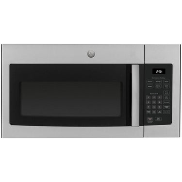 GE 1.6 Cu. Ft. Over-the-Range Microwave Oven Steel + Oven Mitt & 3 Year Warranty