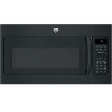 GE 1.9 Cu. Ft. Over-the-Range Microwave Black with Oven Mitt and 3 Year Warranty