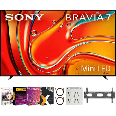 Sony BRAVIA 7 65" 4K HDR Smart QLED Mini-LED TV (2024) with Movies Streaming Pack