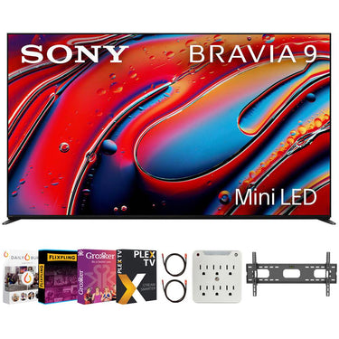 Sony BRAVIA 9 75" 4K HDR Smart QLED Mini-LED TV (2024) with Movies Streaming Pack