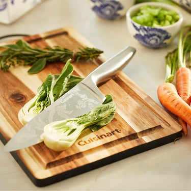 Cuisinart 15pc Caskata Collection Stainless Steel Hollow Handle Cutlery Block Set