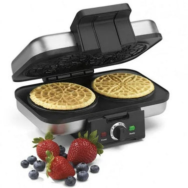 Cuisinart WM-PZ10 Pizzelle Press, Silver, Factory Refurbished