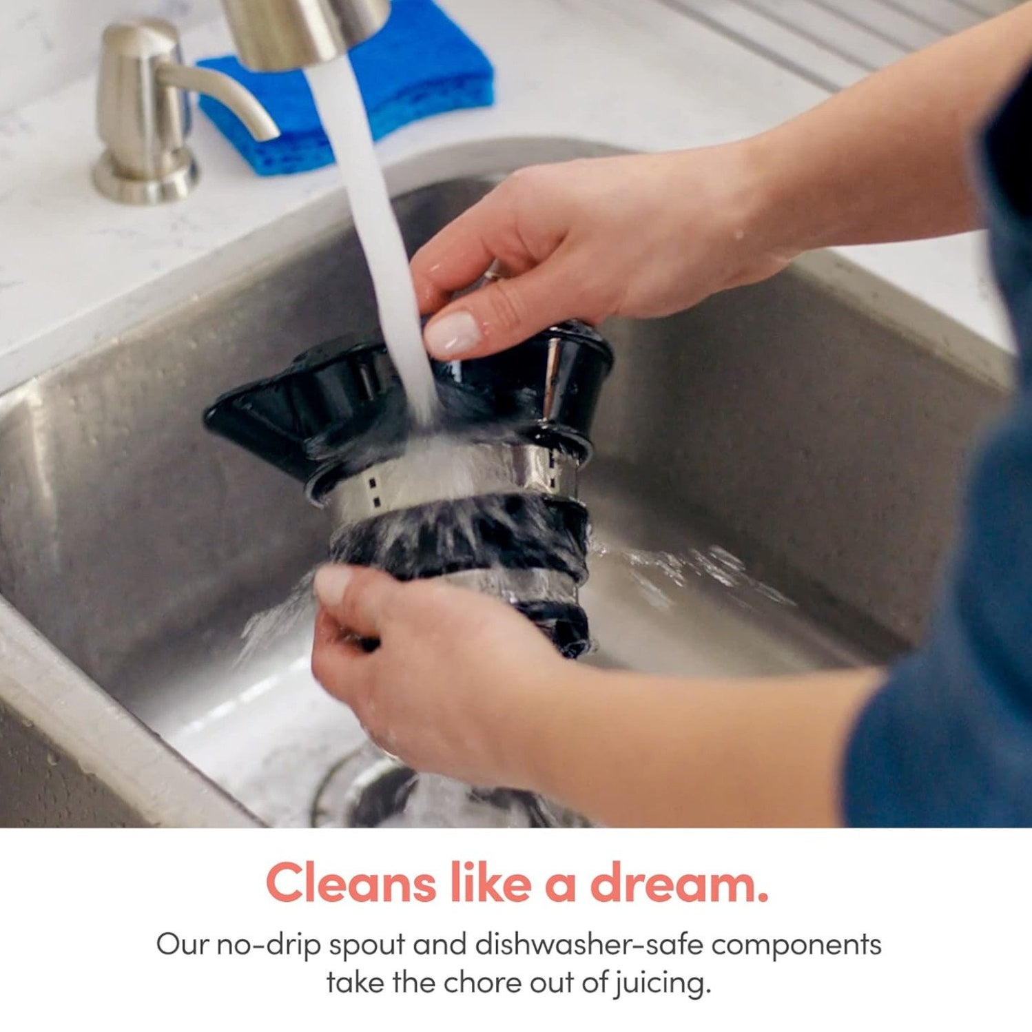 NutriBullet Slow Masticating Juicer Machine 150 Watts, Charcoal Black