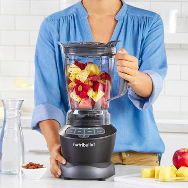 NutriBullet NBF50400 Countertop Blender , 64 Ounces, 1200 Watt, Dark Gray - Refurbished