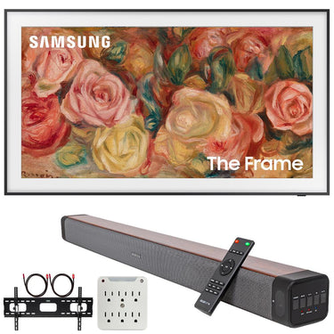 Samsung QN85LS03DA 85" The Frame QLED 4K TV (2024) + Premium Soundbar + Mount Kit