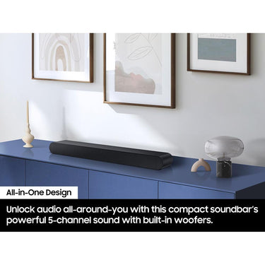Samsung 5.0ch. Wireless Dolby ATMOS Soundbar w/ Q-Symphony - HW-S60D - Open Box