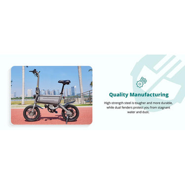 GOTRAX Gotrax Nano 14" Electric Bike, Max Range 25Miles & Max Speed 15.5Mph - OPEN BOX