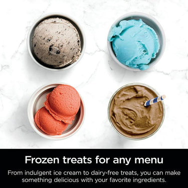 Ninja Ninja NC300 CREAMi Ice Cream Maker, w/ (2) Pint Container, Silver - Open box