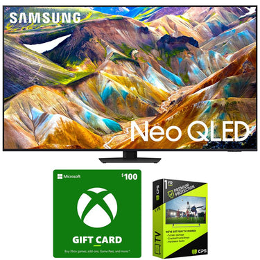 Samsung 85" Neo QLED 4K Smart TV (2024) + $100 Xbox Gift Card + Warranty Bundle