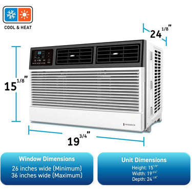 Friedrich Chill Premier Cooling & Heating AC 12,000 BTU + 2 Year Protection Pack