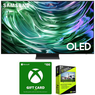 Samsung QN48S90DA 48" OLED 4K Smart TV (2024) + $100 Xbox Gift Card + Warranty Bundle