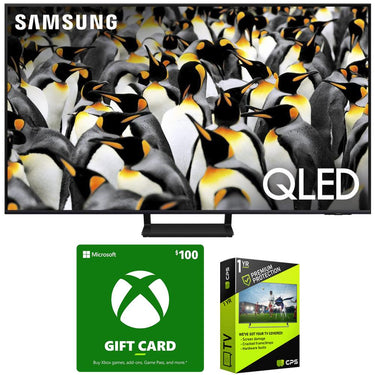 Samsung 55" Q70D QLED 4K Smart TV (2024) + $100 Xbox Gift Card + Warranty Bundle