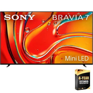 Sony BRAVIA 7 55 Inch 4K HDR QLED Mini-LED TV (2024) + 4 Year CPS Protection Pack
