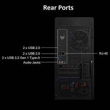 Acer Predator Orion 3000 I7 16G 11H