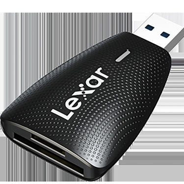 Lexar Multi-Card 2-in-1 USB 3.1 Reader, High-Speed SD/microSD Transfers, Up to 312MB/s