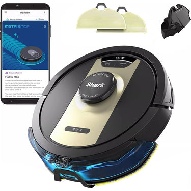 Shark Matrix 2-in-1 Robot Vacuum/Mop with Sonic Mopping, RV2410WD - Refurbished