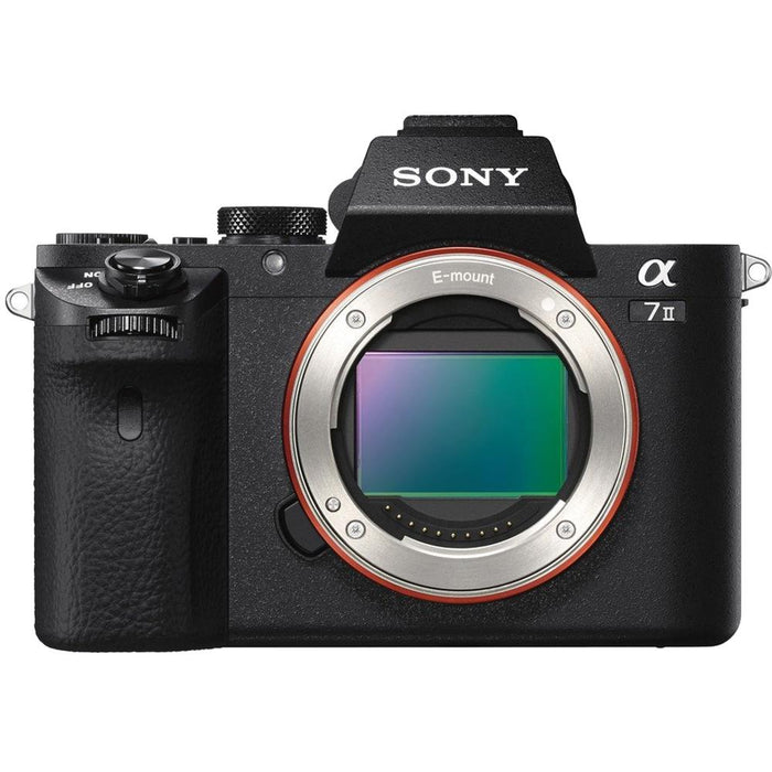 Sony Alpha 7II Interchangeable Lens Camera Body 64GB Bundle