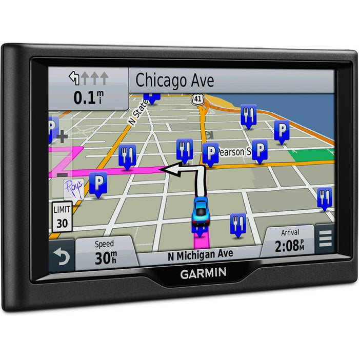 Garmin nuvi 67LMT 6" Essential Series 2015 GPS with Lifetime Maps & Traffic Case Bundle