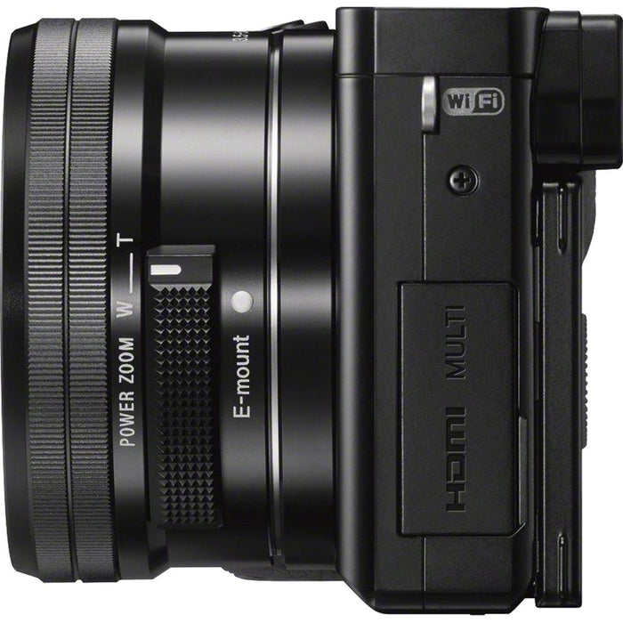Sony Alpha a6000 Mirrorless Camera w/ 16-50mm & 55-210mm Power Zoom Lenses (Black)