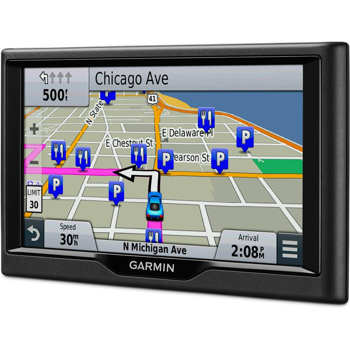 Garmin nuvi 67LMT 6" Essential Series 2015 GPS with Dash Mount & Case Bundle