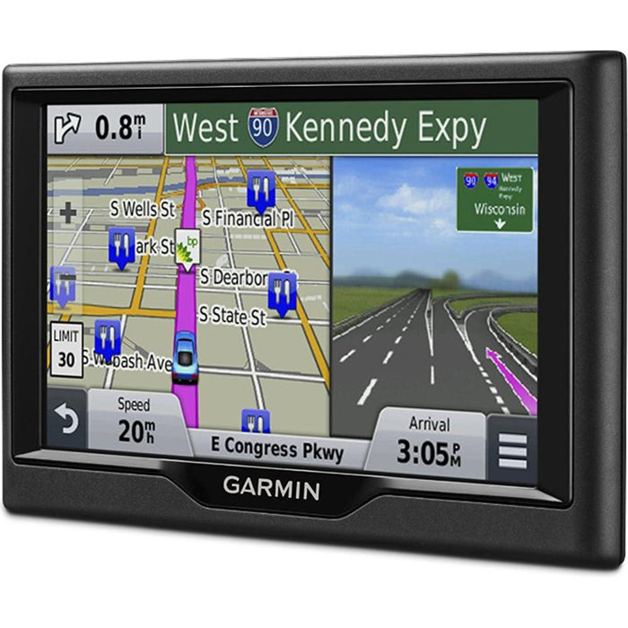 Garmin nuvi 67LMT 6" Essential Series 2015 GPS with Dash Mount & Case Bundle