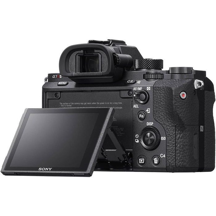 Sony a7R II Full-frame Mirrorless Interchangeable 42.4MP Camera with 35mm Lens Bundle