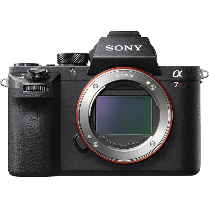 Sony a7R II Full-frame Mirrorless Interchangeable 42.4MP Camera Body 90mm Lens Bundle